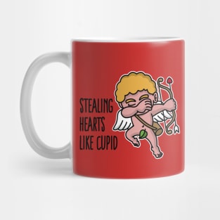 Stealing hearts like cupid - Valentine's day dab Mug